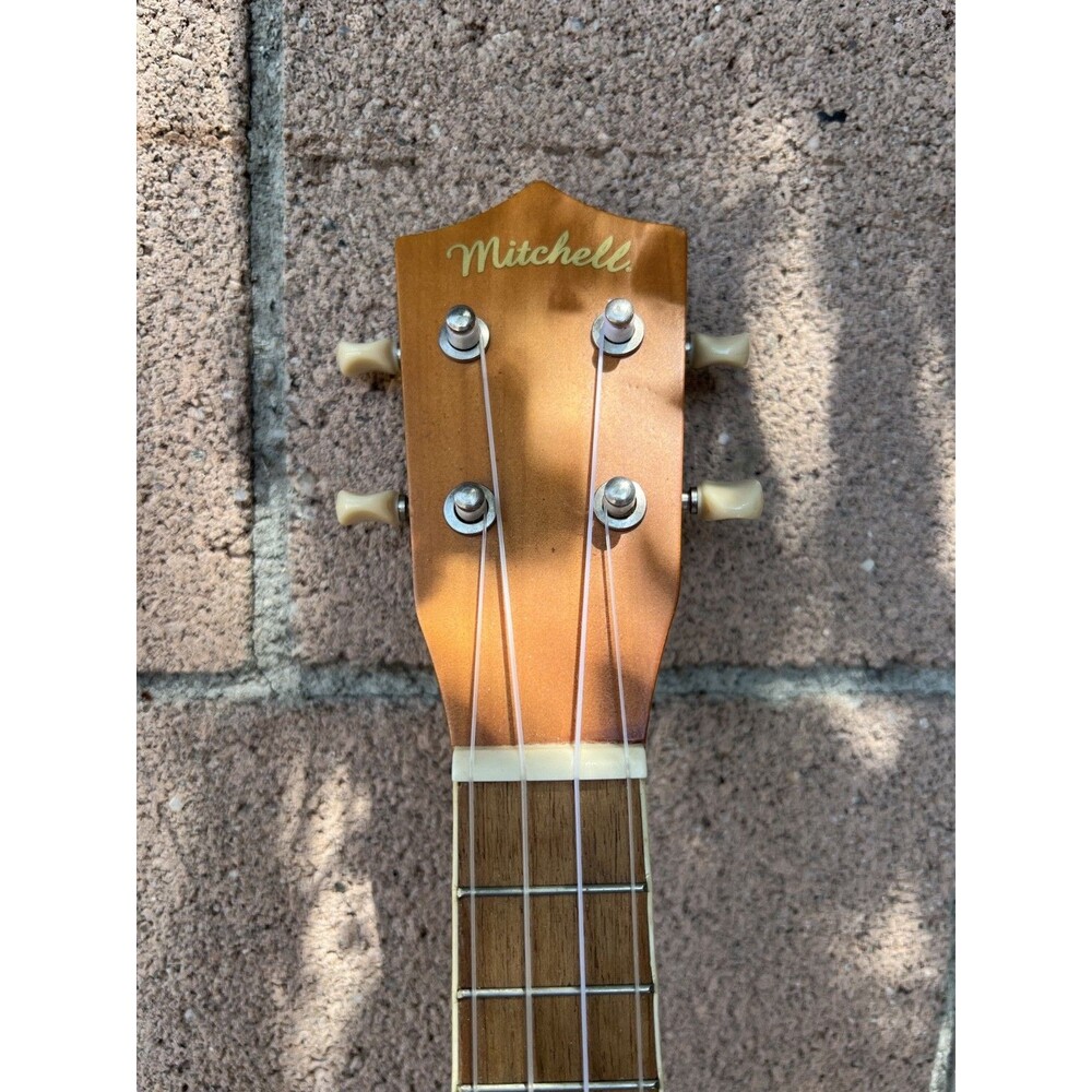 Mitchell MU40NT Soprano Ukulele String Instrument Natural Finish Musical - Picture 2 of 9